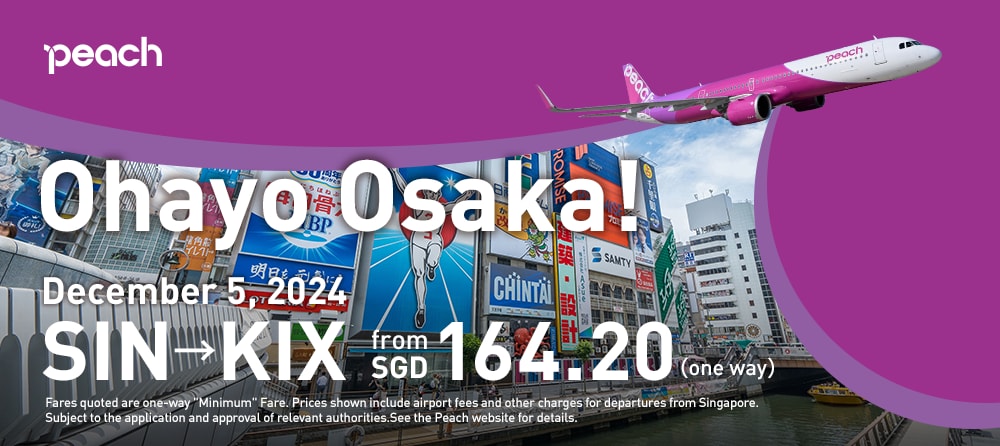 Direct flight to Osaka! Have a comfortable flight with A321LR.